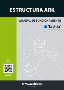 TASHIA ESTRUCTURA ARK MANUAL DE FUNCIONAMIENTO USUARIO